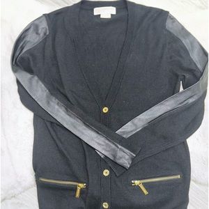 Michael Kors cardigan, black size petite small